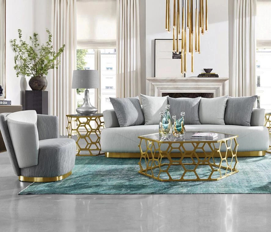 Luxury Elegant Design Italian Modern Sofa
