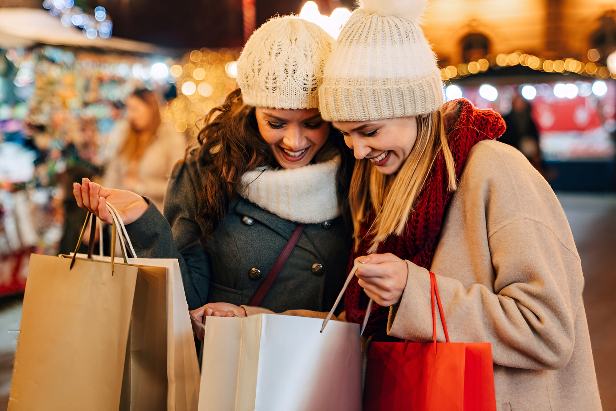 Christmas Gift Shopping at Store